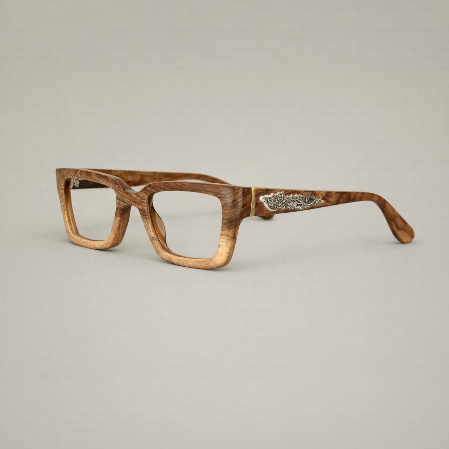 Artisan Heritage Timber Frames — Handcrafted Natural Wood Architectural Optical Eyewear