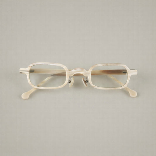 Natural Horn Heritage Frames — Artisan Sculpted Series: Organic Architectural Eyewear