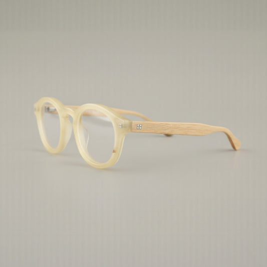 Heritage Round Frames — Handcrafted High-Density Cellulose Acetate Eyewear